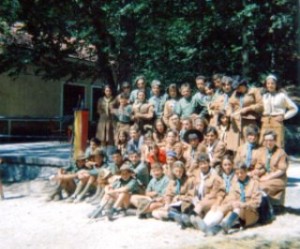 Un gruppo di scout (Fonteromana)
