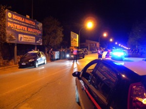 Controlli carabinieri nel territorio di Sannicandro G.Co (ST)