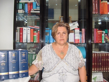 L'avvocato di Manfredonia Innocenza Starace, legale del 33enne ex latitante Franco Libergolis (ST)