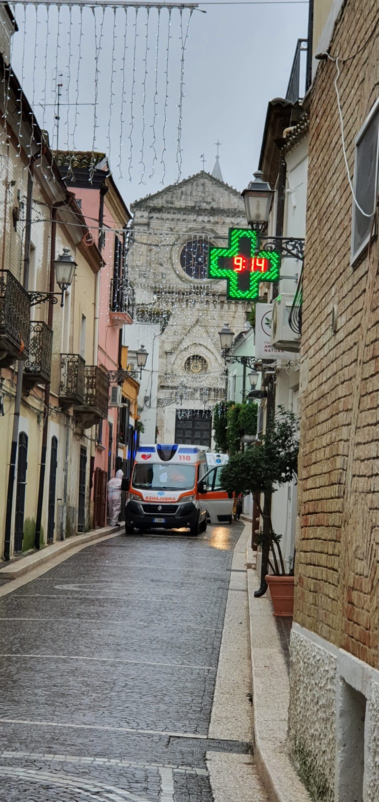 Intervento ambulanza ad Ascoli Satriano (st)