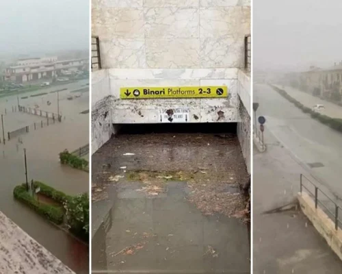 Maltempo, allerta arancione in cinque regioni: evacuazioni e centinaia di interventi