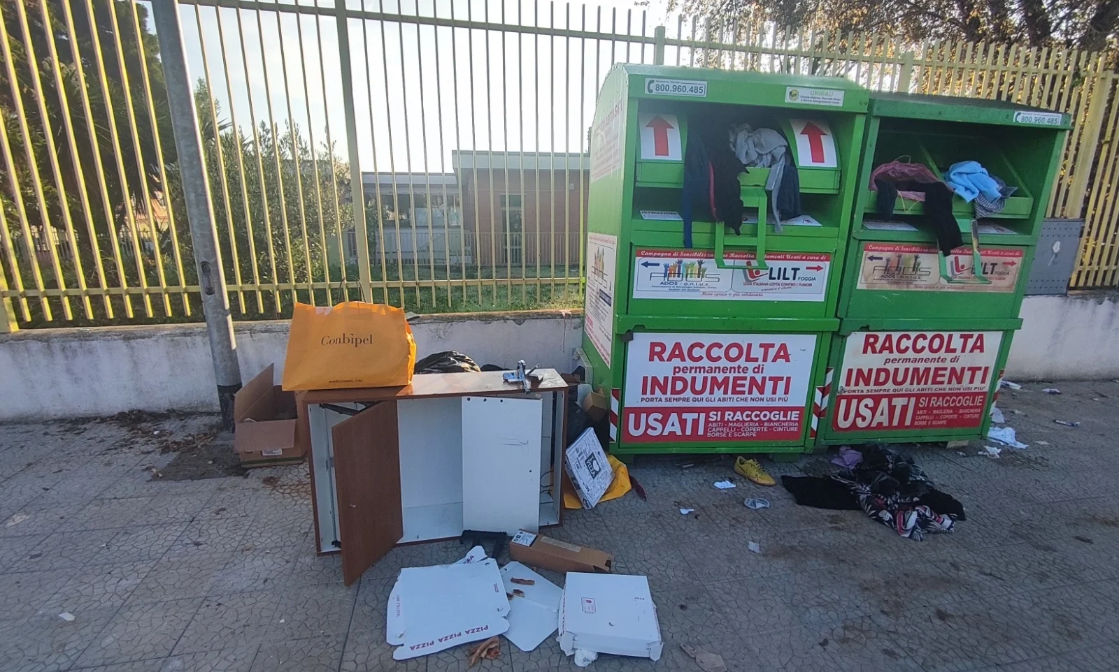 San Severo, abbandono dei rifiuti: applicate le nuove norme ambientali