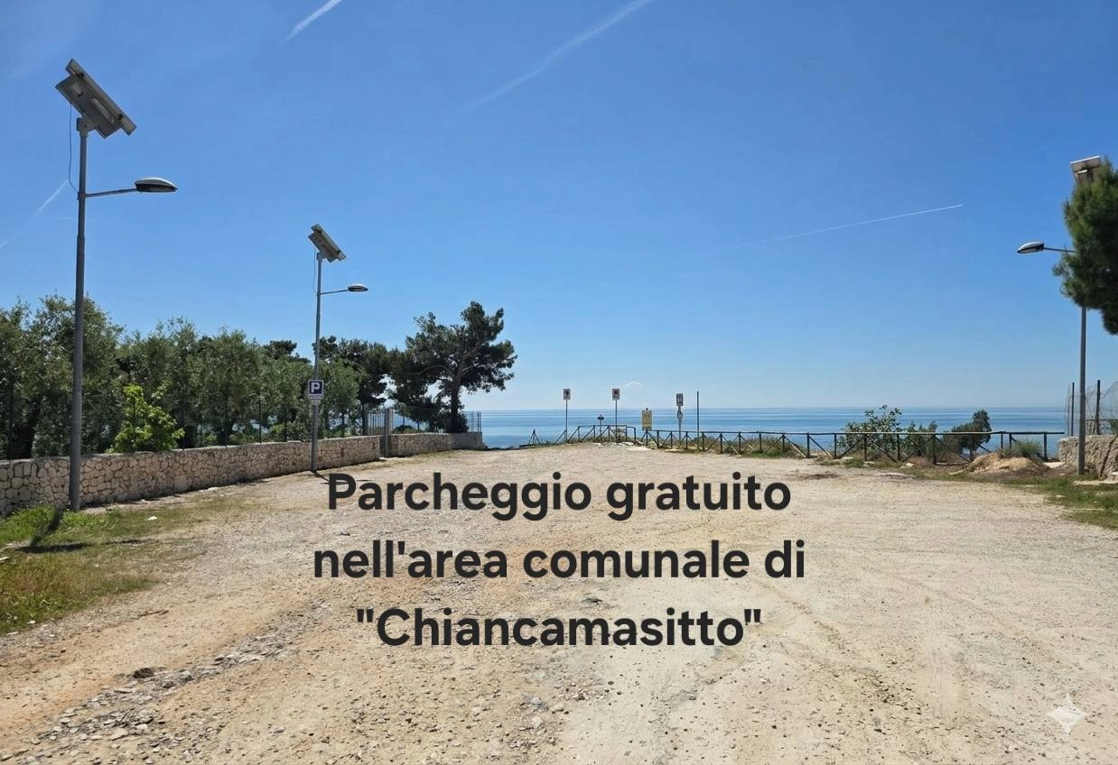 Monte Sant’Angelo, il TAR conferma: parcheggio gratuito a Chiancamasitto è comunale