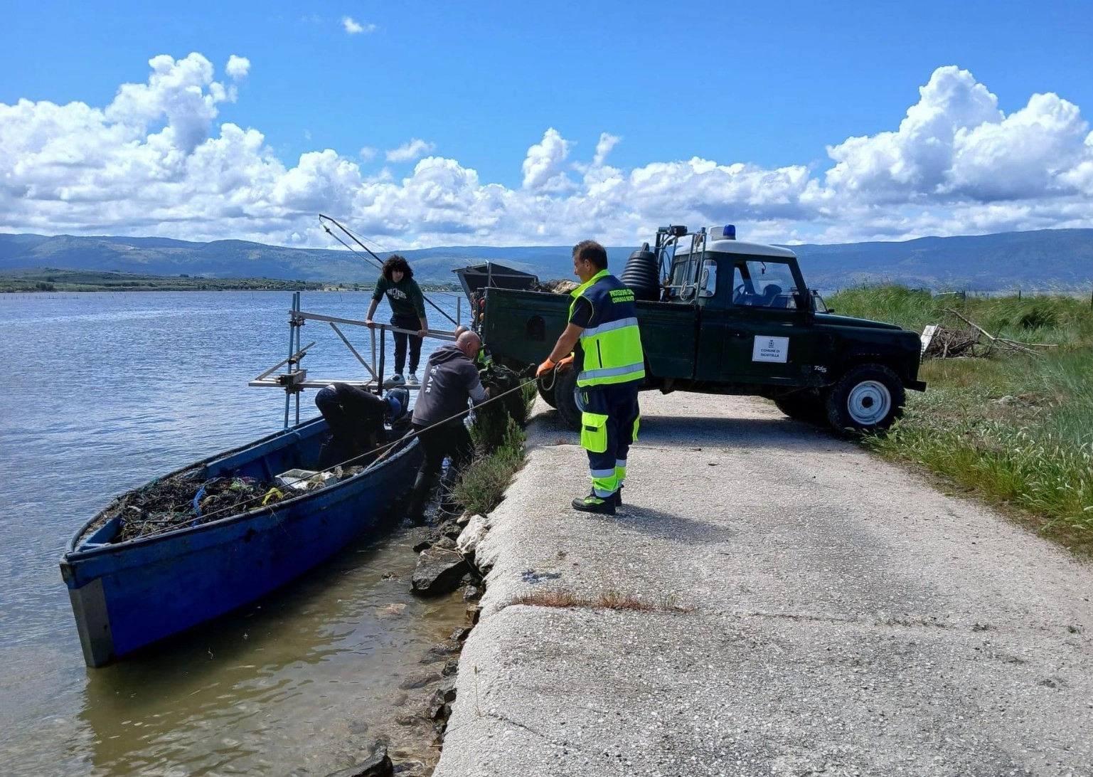 Lago di Varano: 3 tonnellate di rifiuti raccolti nel cleanup Plastic Free