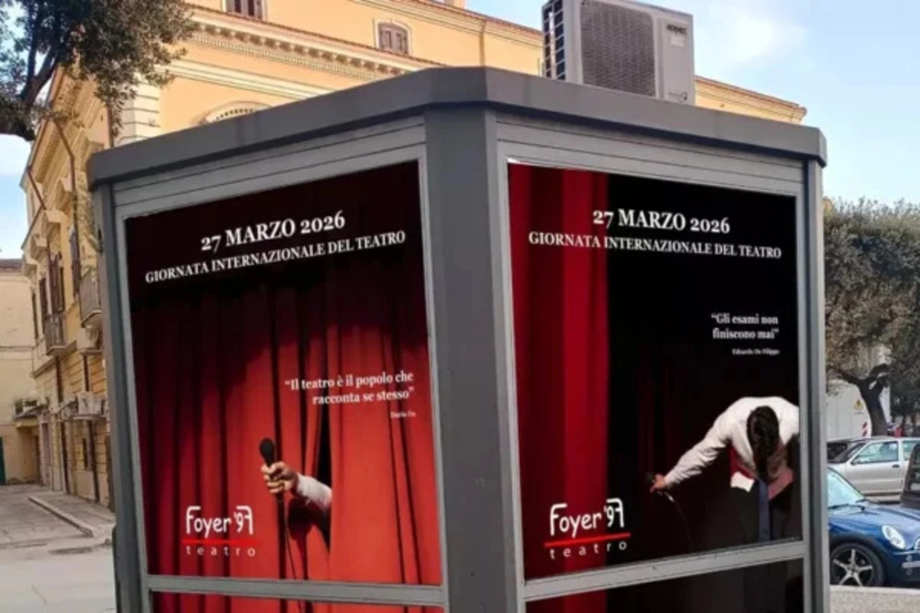 San Severo, il “Teatro Edicola” diventa fenomeno culturale nazionale. Gravino: “Da qui è partito un progetto volano”